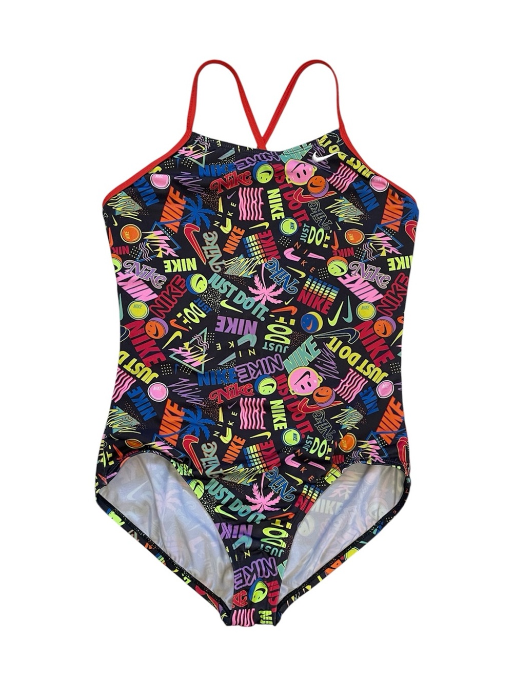 Nike Multi Prints One Piece Girls Bathing Suit